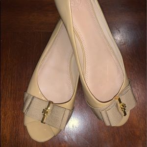 Tory Burch Beige Flats